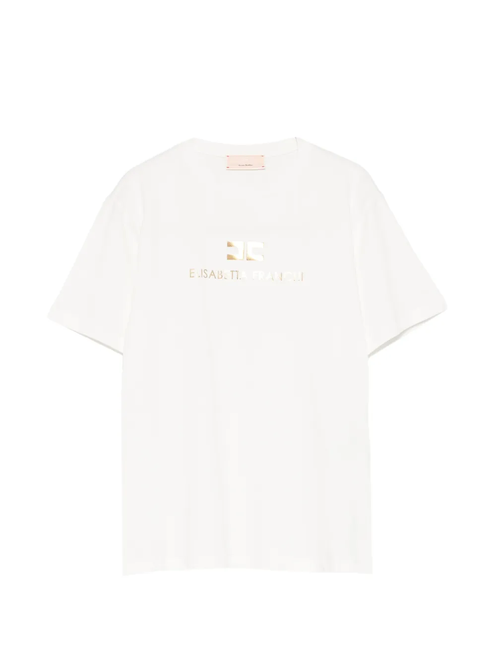 Elisabetta Franchi La Mia Bambina T-shirt con logo - Bianco