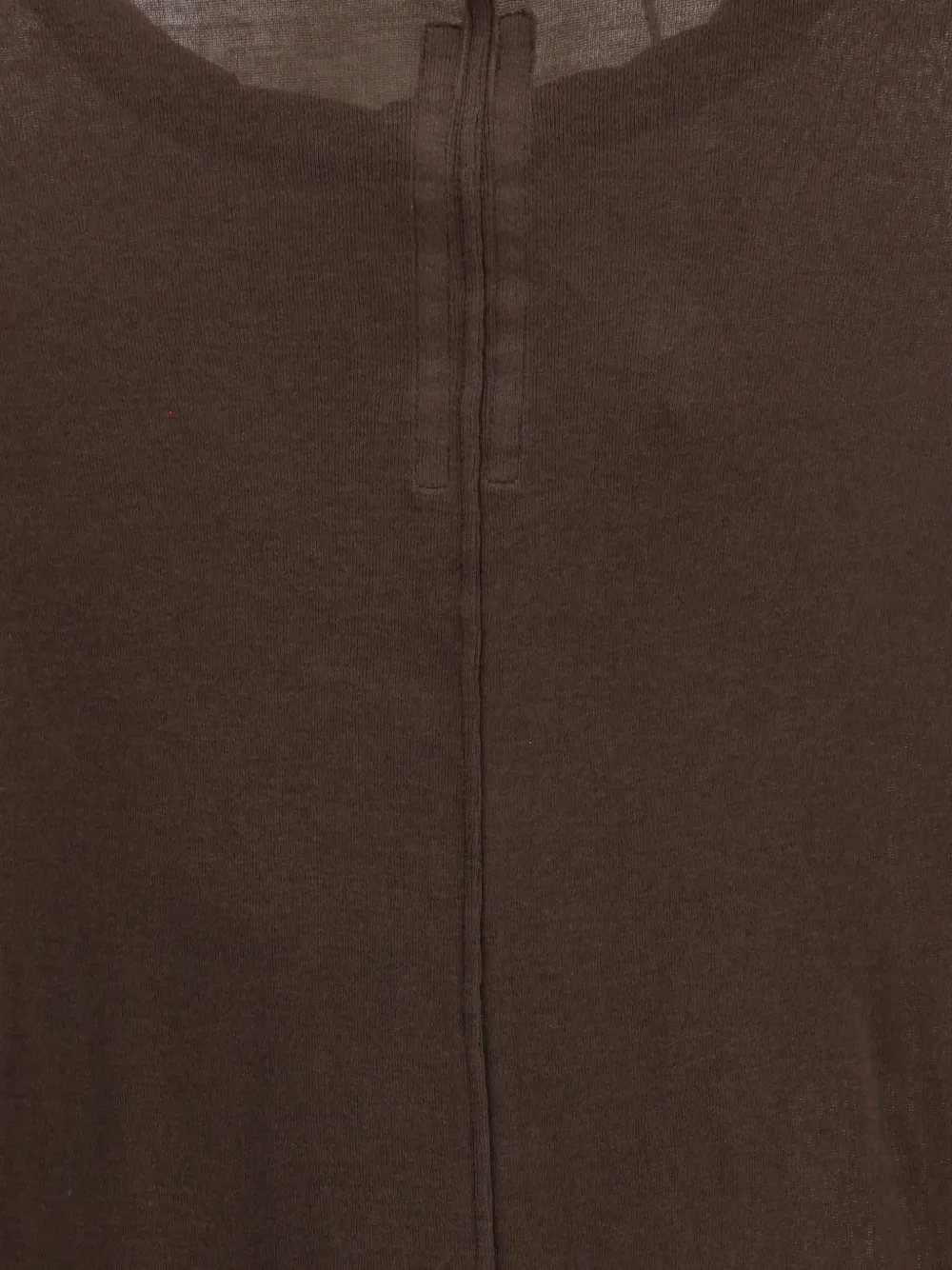 Rick Owens T-shirt met lange mouwen Bruin