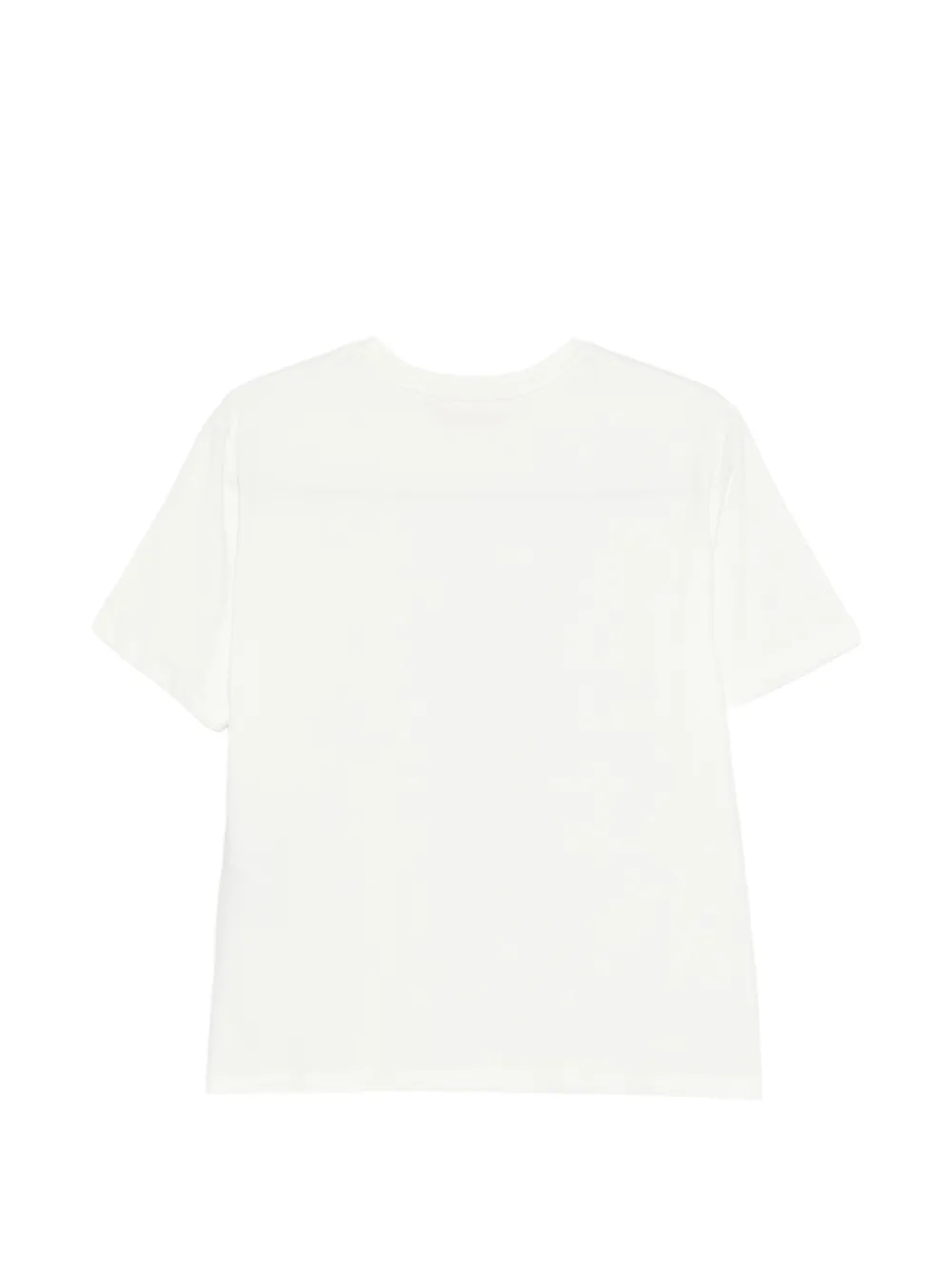 Elisabetta Franchi La Mia Bambina T-shirt verfraaid met kristallen Wit