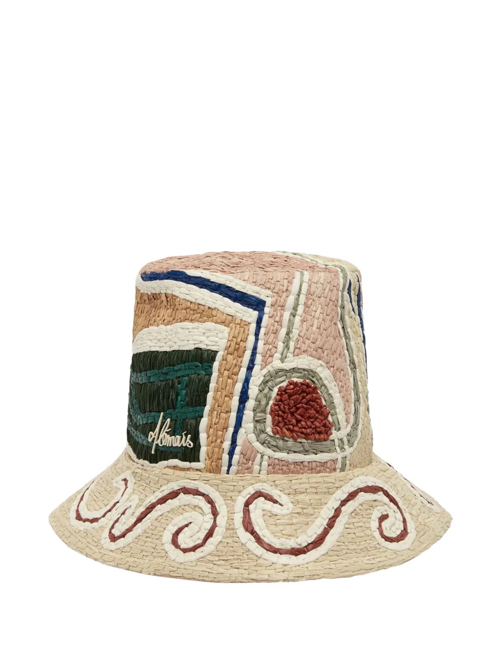 ALEMAIS Velora patterned bucket hat - Toni neutri