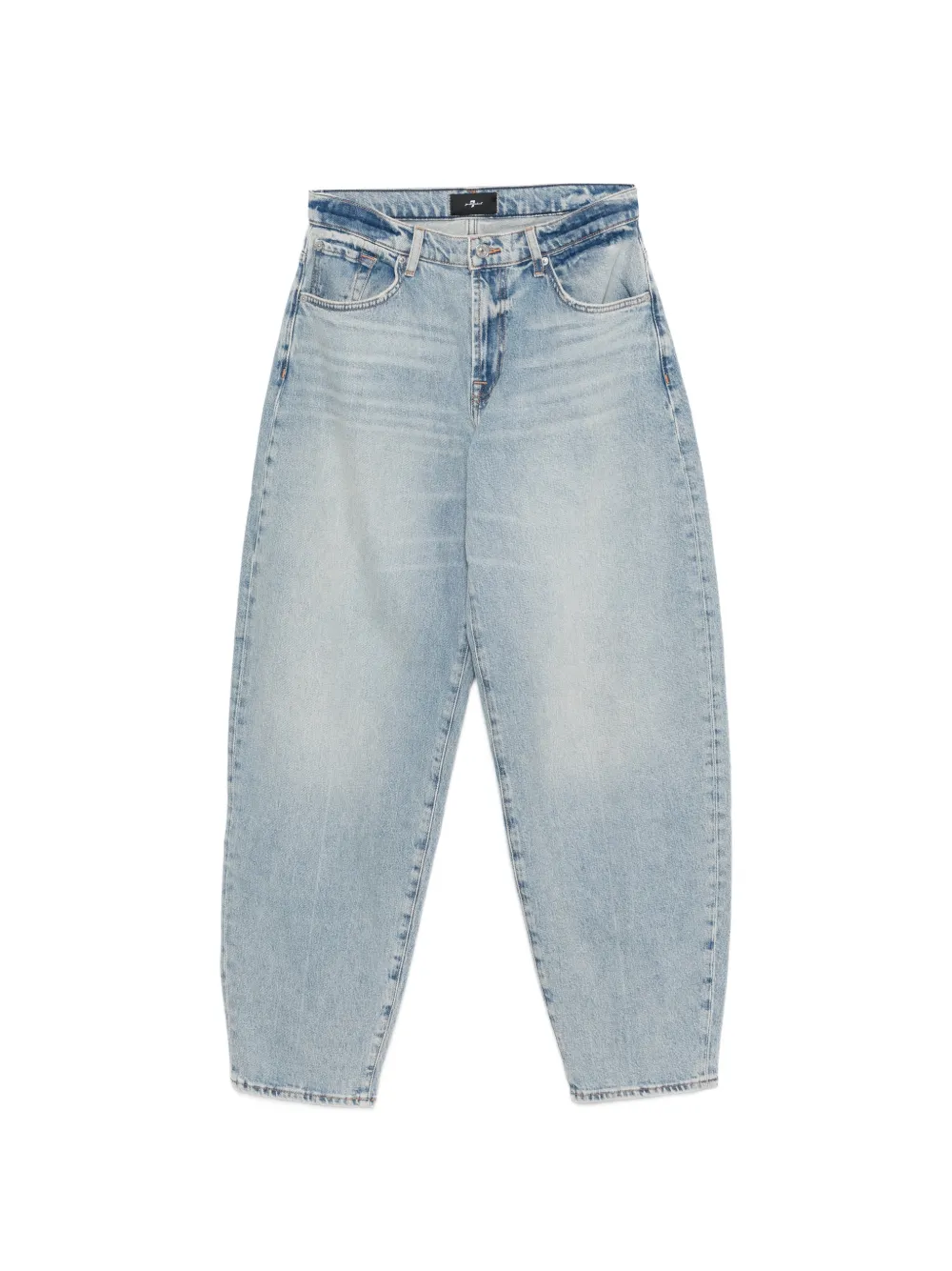 7 For All Mankind wash denim jeans - Blu