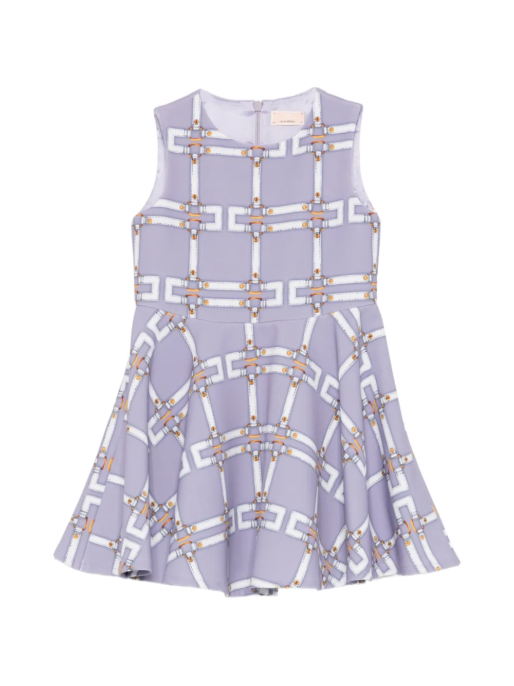 Elisabetta Franchi La Mia Bambina Abito smanicato - Viola