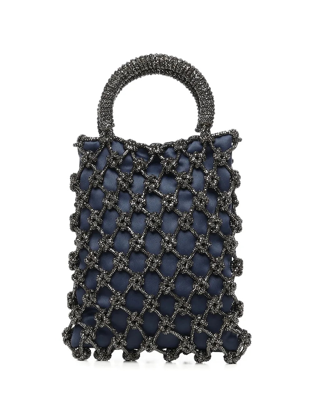Rosantica crystal-embellished tote bag - Blauw