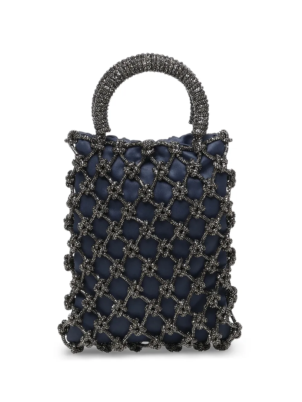 Rosantica crystal-embellished tote bag - Blu