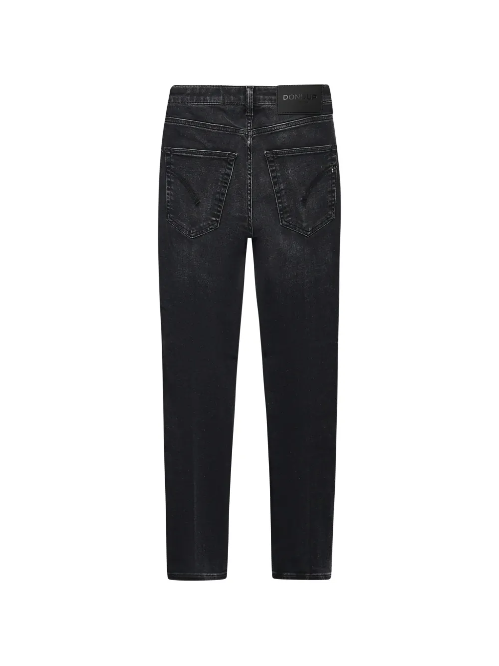 DONDUP belt-loops five-pockets jeans - Zwart