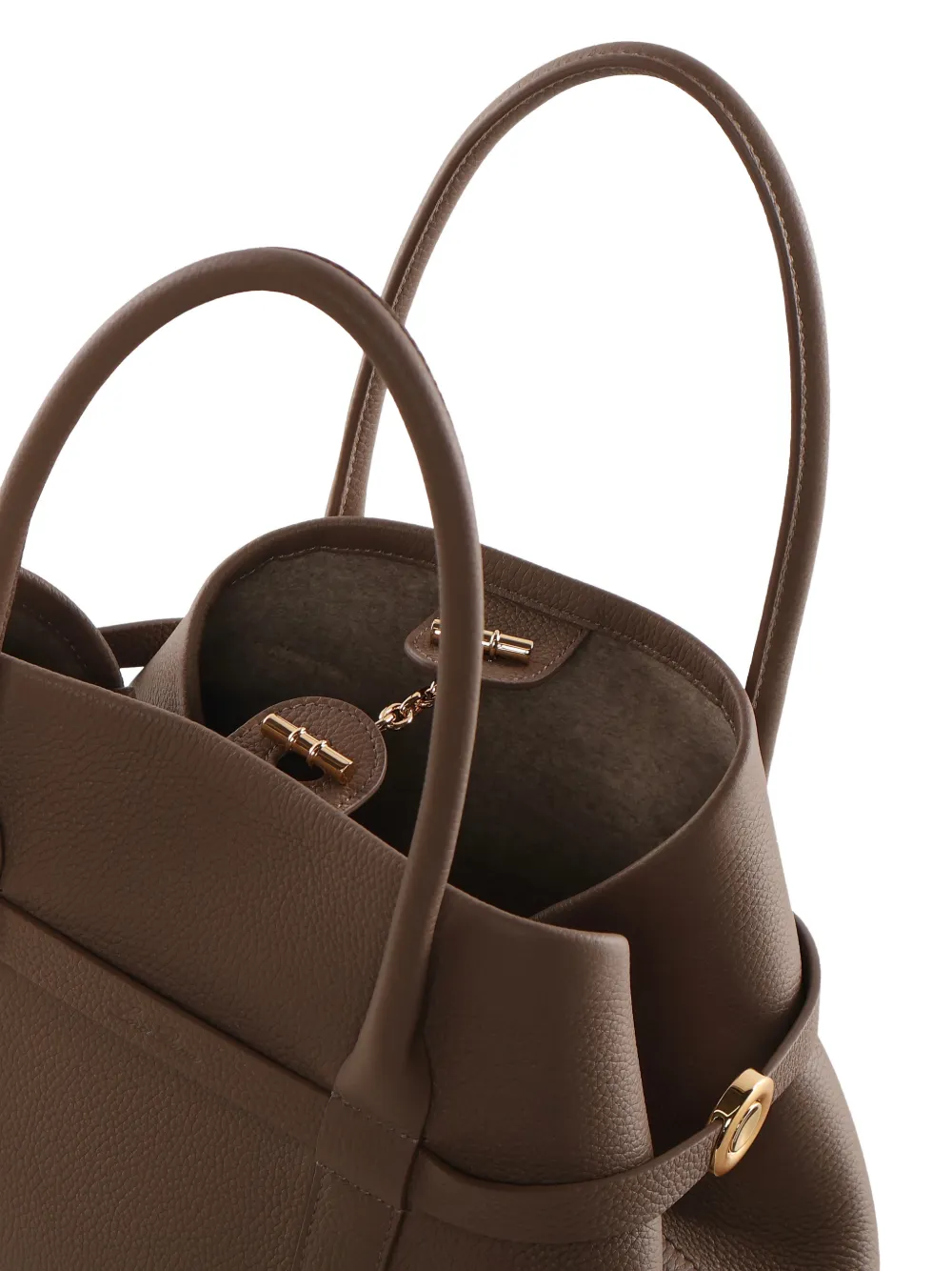Loro Piana Ghiera grote shopper Bruin