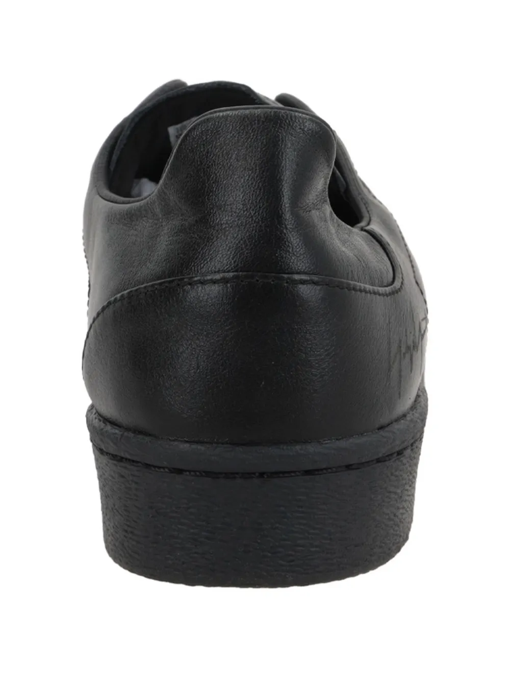 Y-3 Superstar gestreepte sneakers Zwart