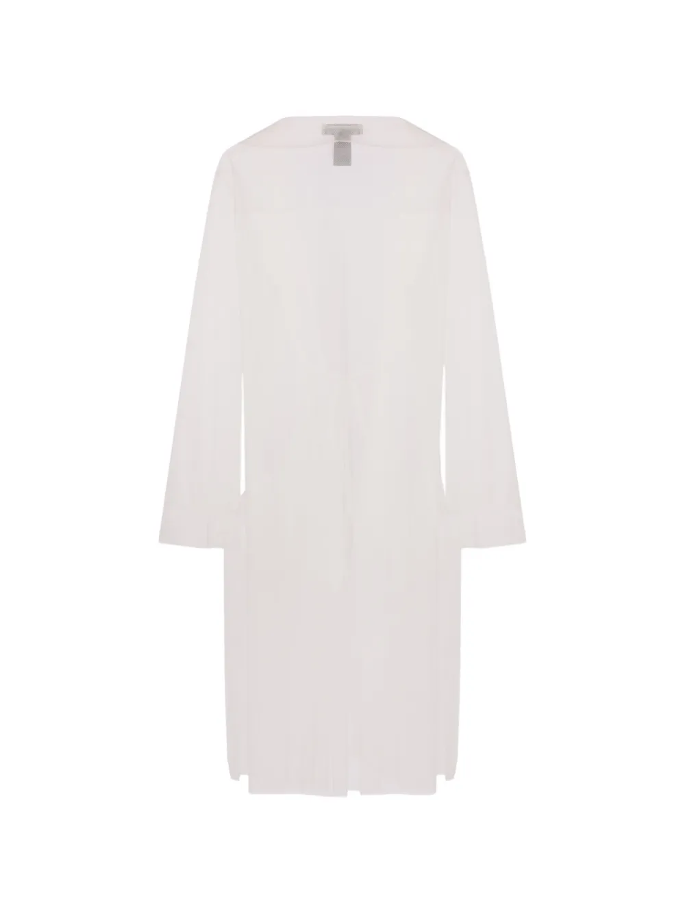 Maria Calderara tulle coat - Wit