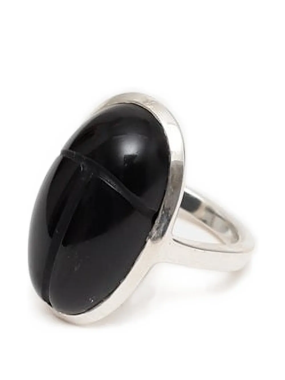 Sophie Buhai carved scarab ring - Argento