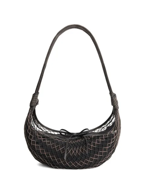 LEMAIRE Fortune Croissant bow-embellishment shoulder bag