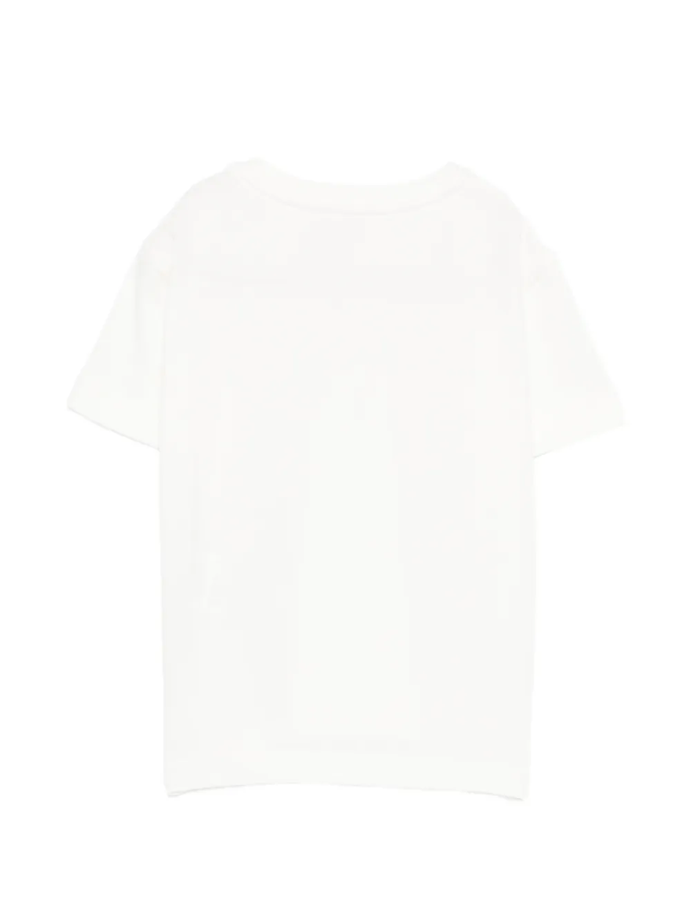 Elisabetta Franchi La Mia Bambina T-shirt met logo Wit