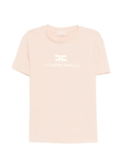 Elisabetta Franchi La Mia Bambina T-Shirt mit Logo