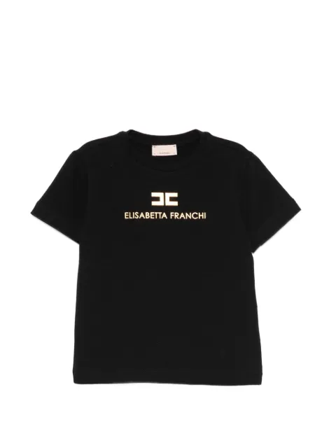Elisabetta Franchi La Mia Bambina playera con logo estampado