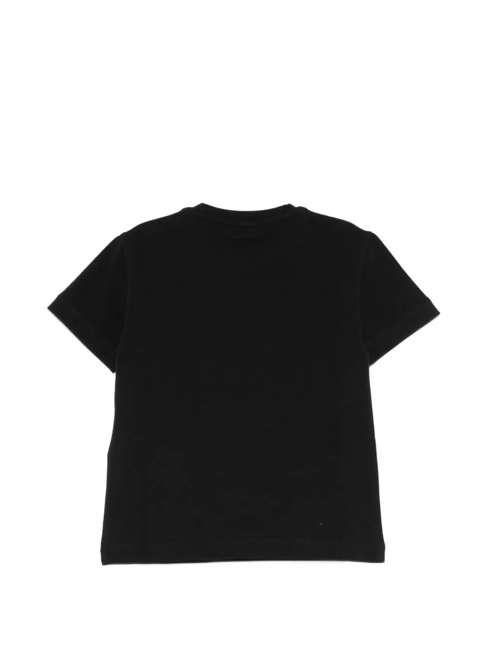 Elisabetta Franchi La Mia Bambina T-shirt met logoprint Zwart