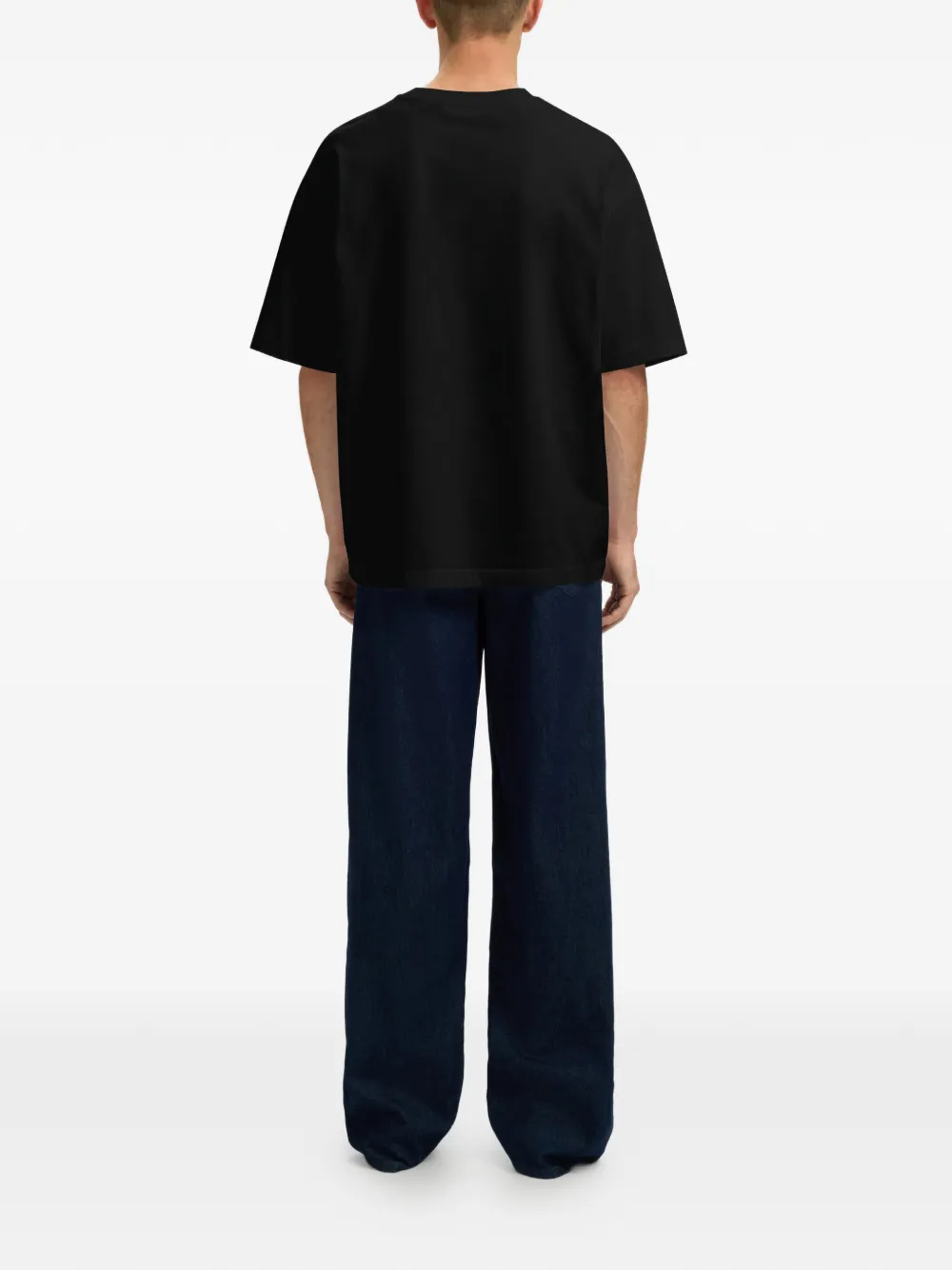  Selected Crew-neck T-shirt - Black 