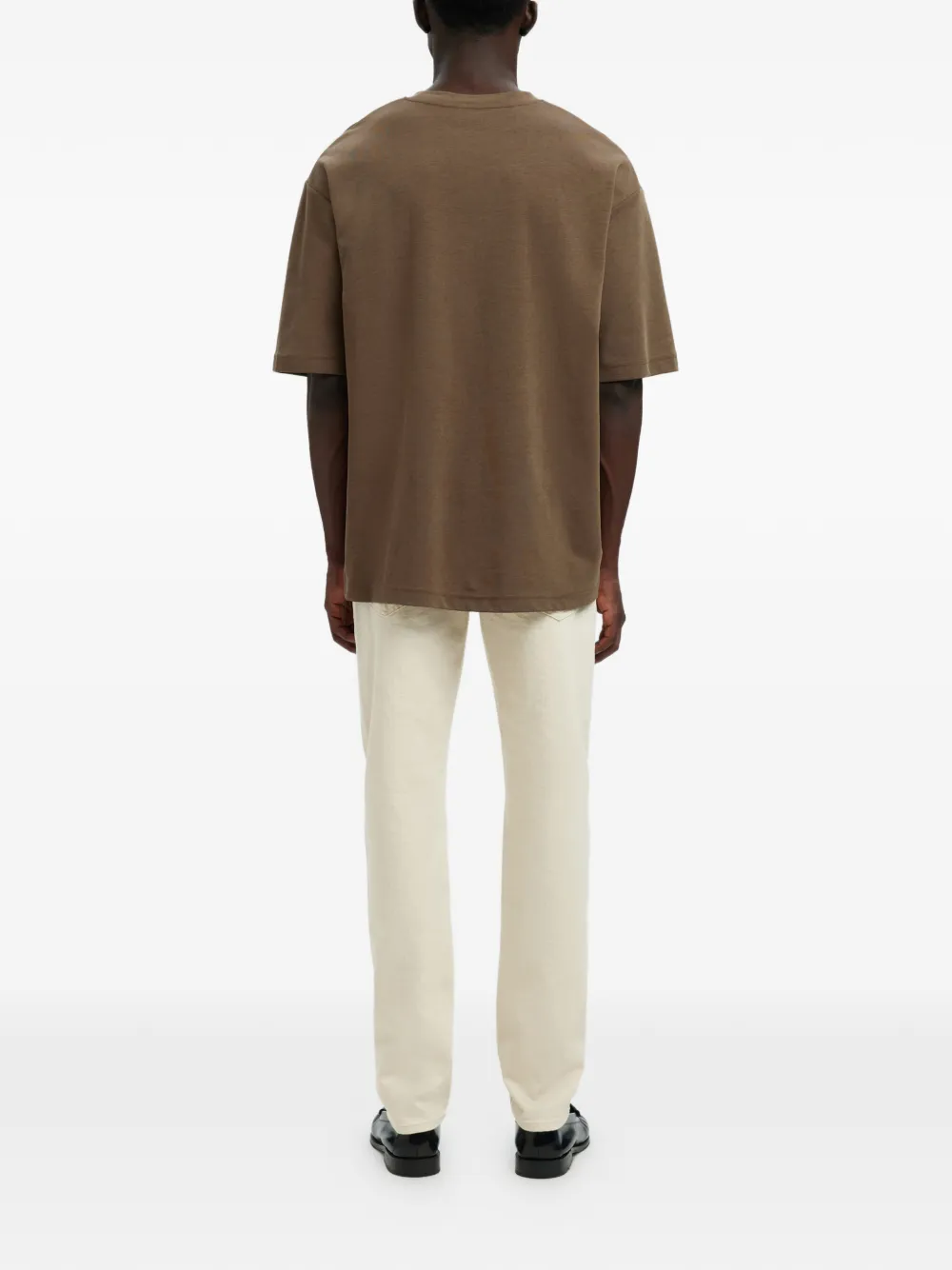  Selected Short-sleeve T-shirt - Brown 
