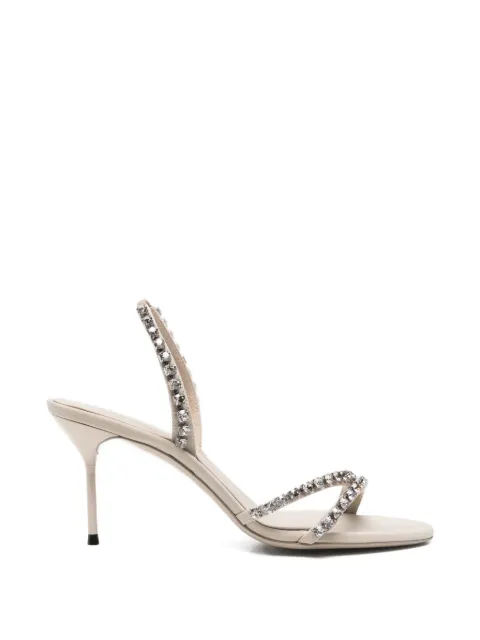 Paris Texas Lidia crystal-embellished stiletto sandals