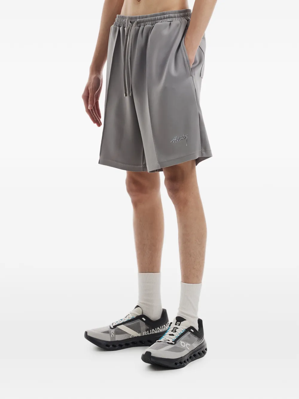 Off Duty Atlas shorts met zak Grijs