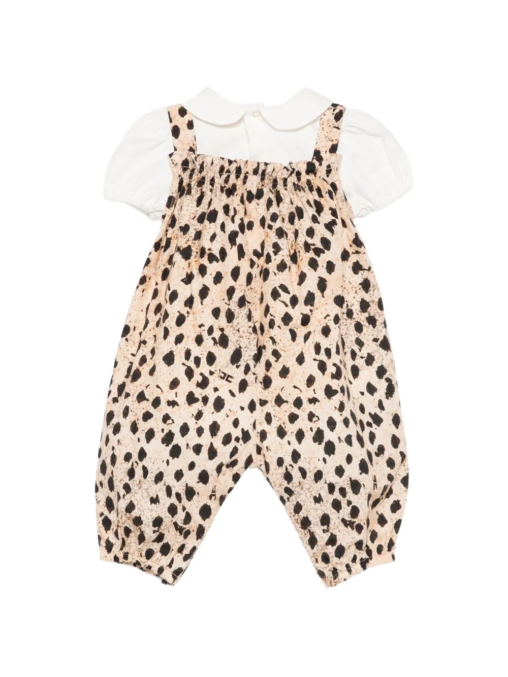 Peter-Pan-Collar Print Babygrow
