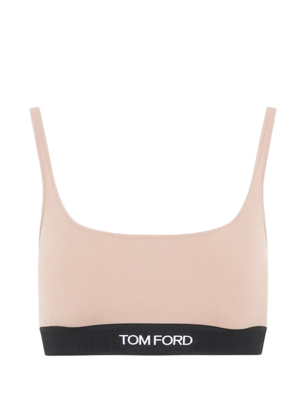 TOM FORD logo-detail bra - Toni neutri