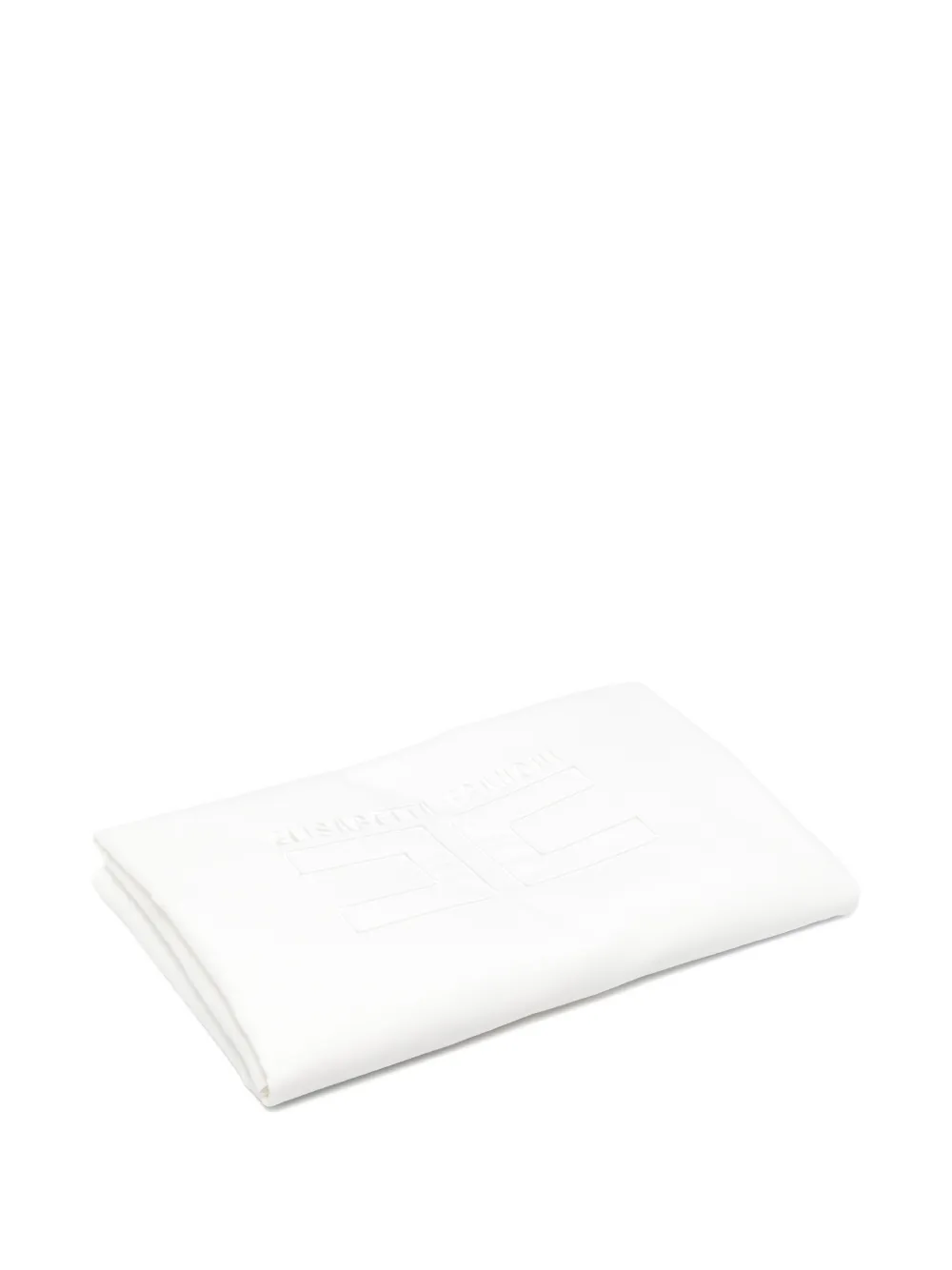 Elisabetta Franchi La Mia Bambina embroidered blanket - Bianco