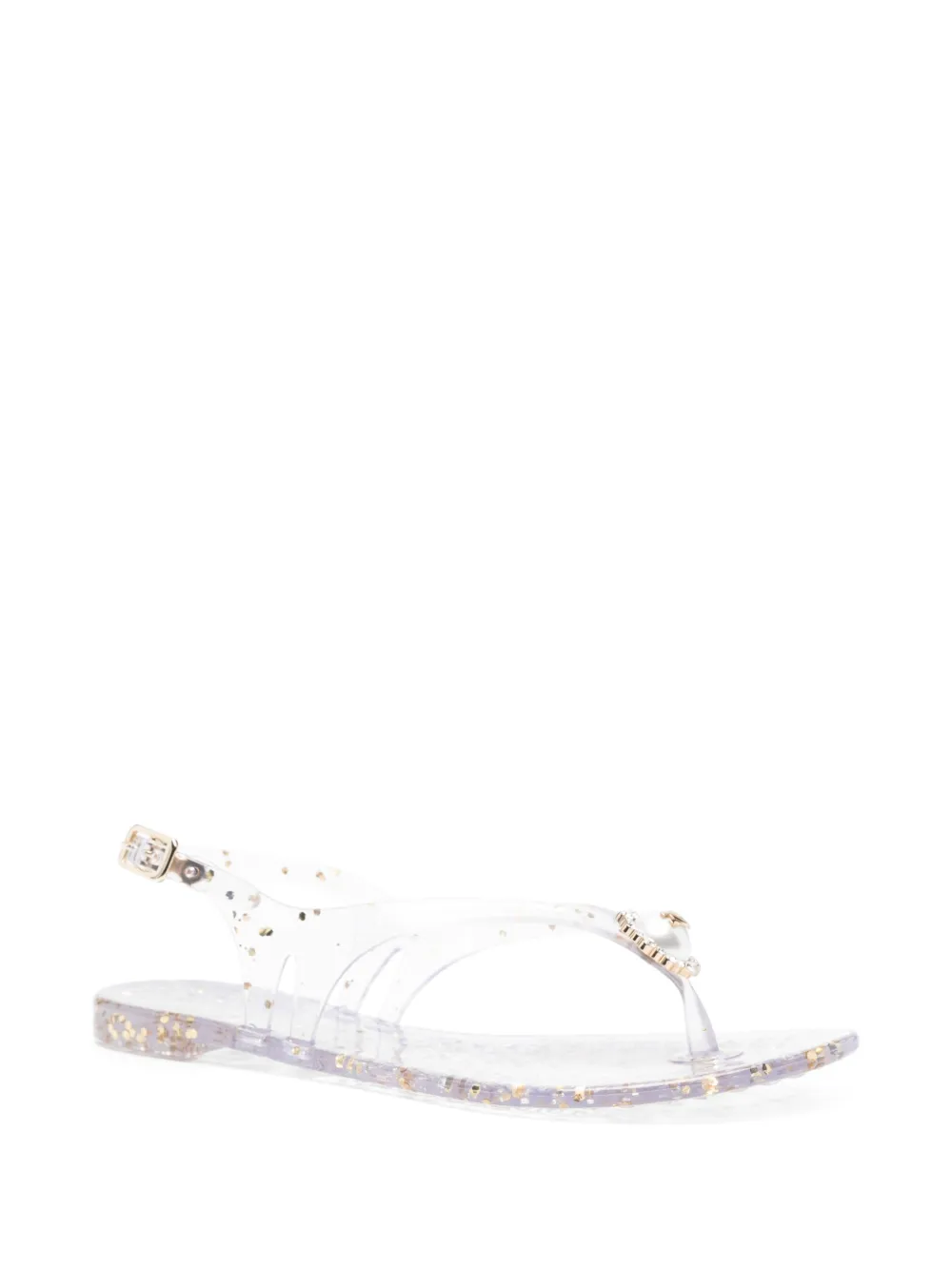 buckle-fastening sandals