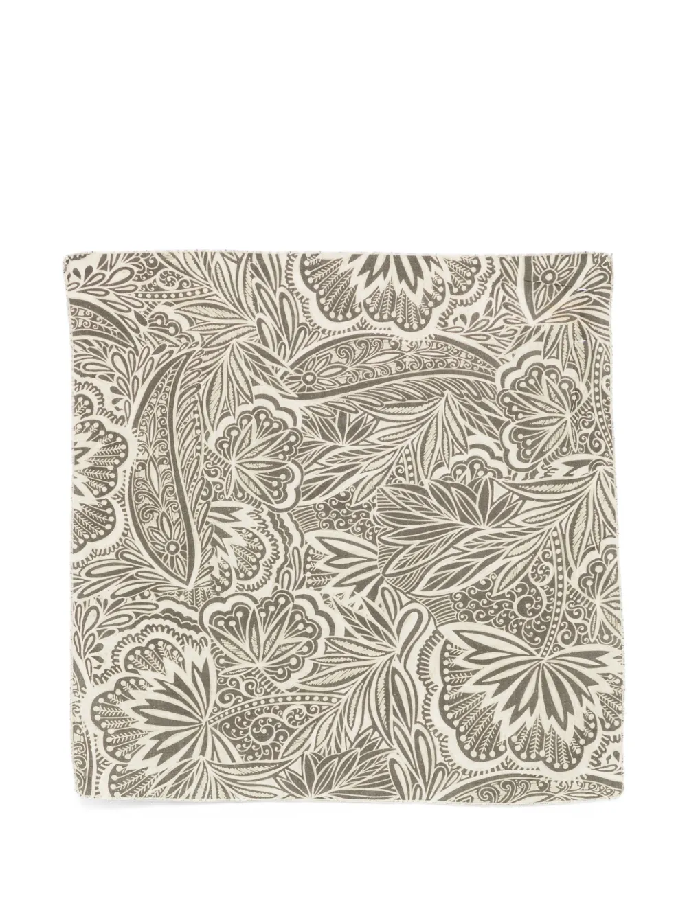 Paolo Pecora Kids Sciarpa con stampa - Verde