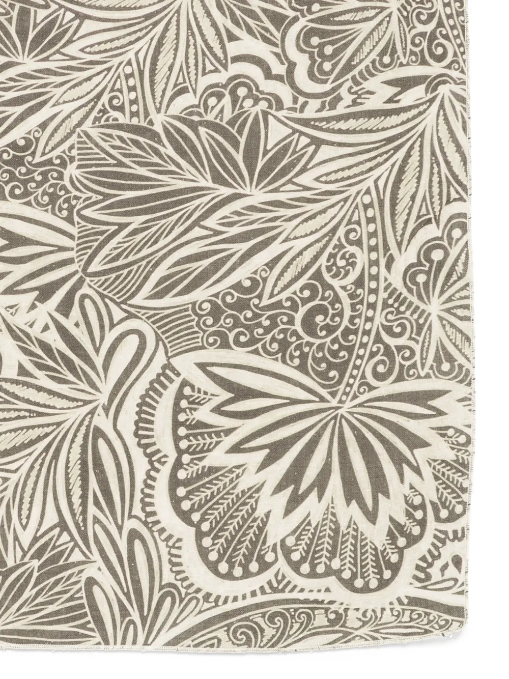  Paolo Pecora Kids Printed Scarf - Green 