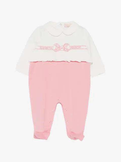 Elisabetta Franchi La Mia Bambina bow pajama
