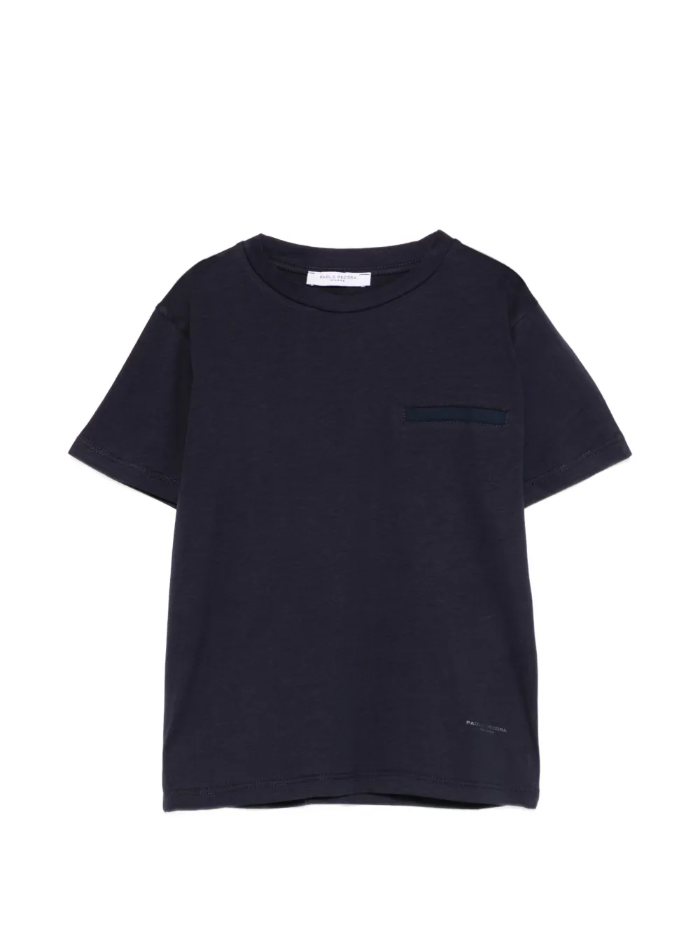 Paolo Pecora Kids chest-pocket T-shirt - Blu