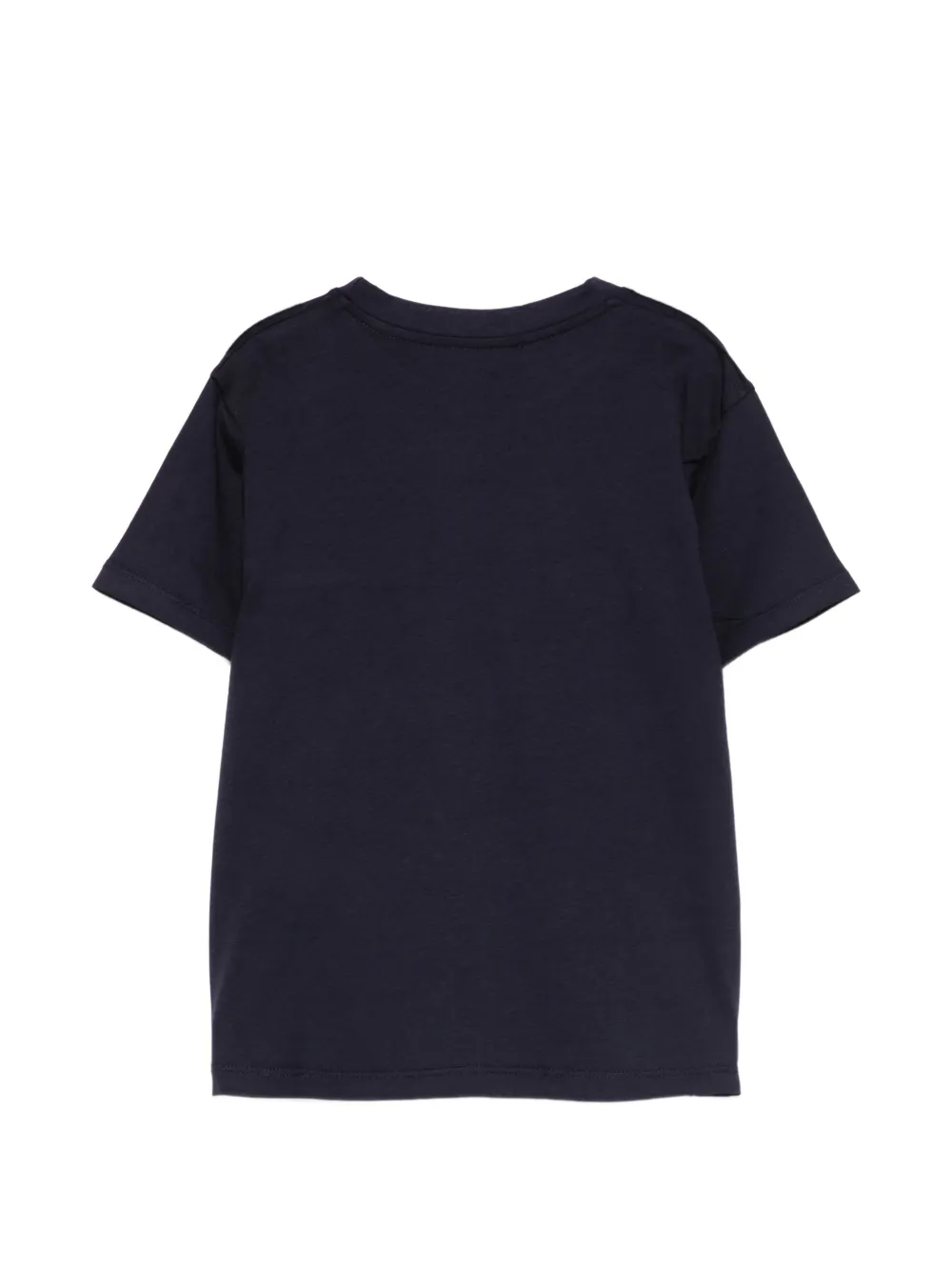 Paolo Pecora Kids T-shirt met borstzak Blauw