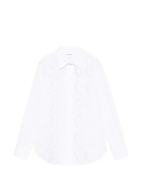 P.A.R.O.S.H. eyelet-detail shirt
