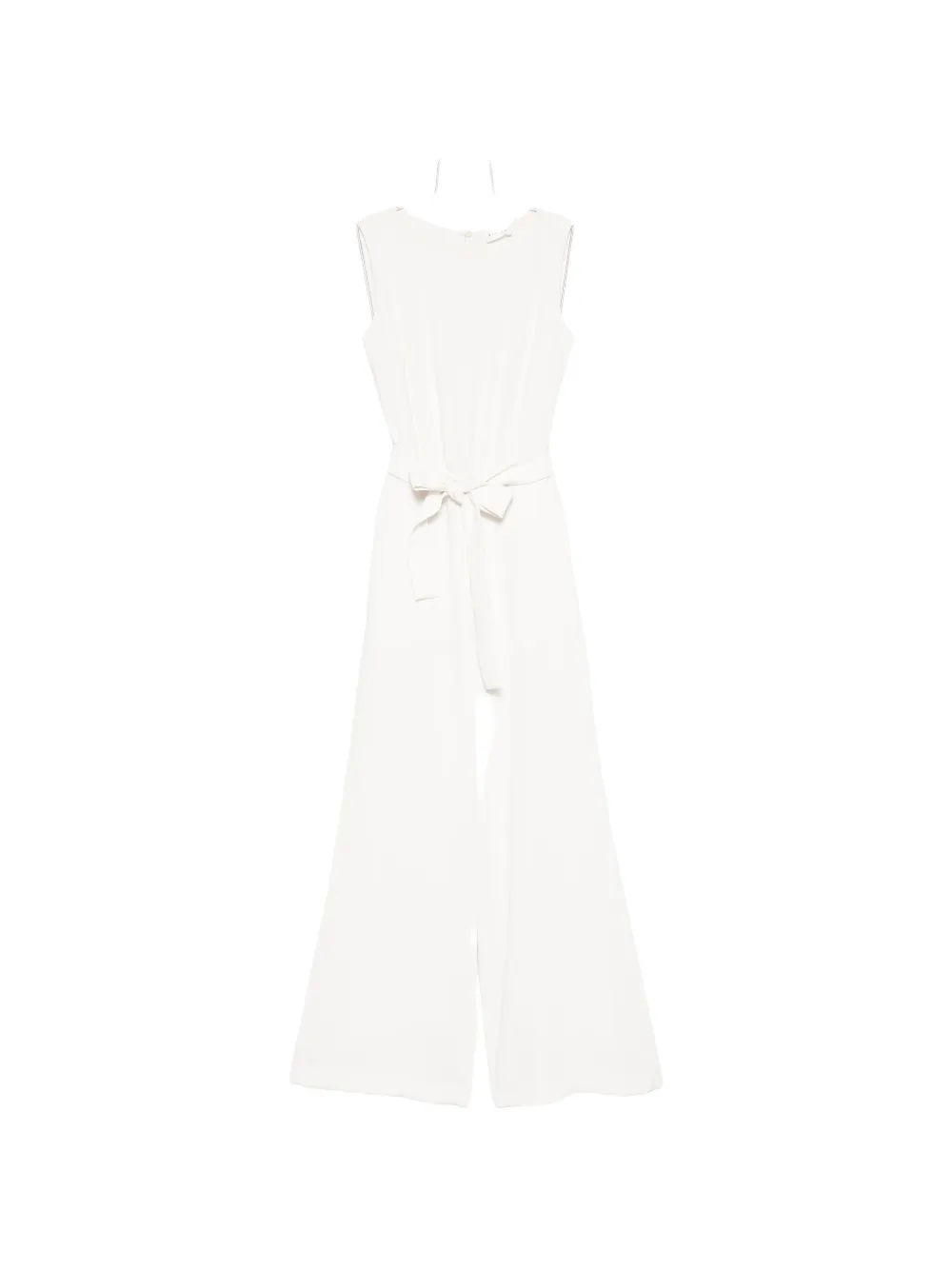 P.A.R.O.S.H. bow sleeveless jumpsuit - Toni neutri