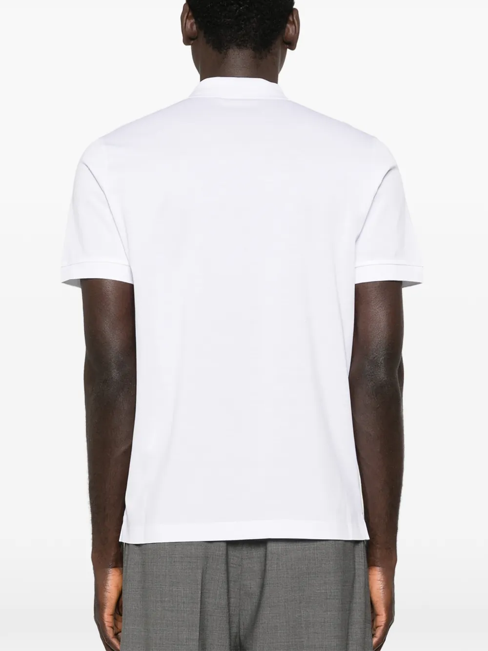 Prada Poloshirt met korte mouwen Wit