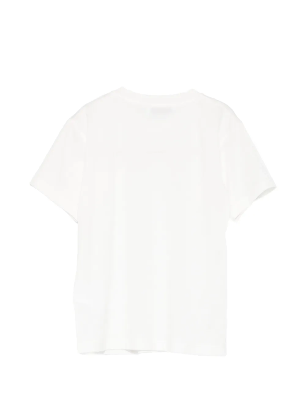 Paolo Pecora Kids T-shirt met borstzak Wit