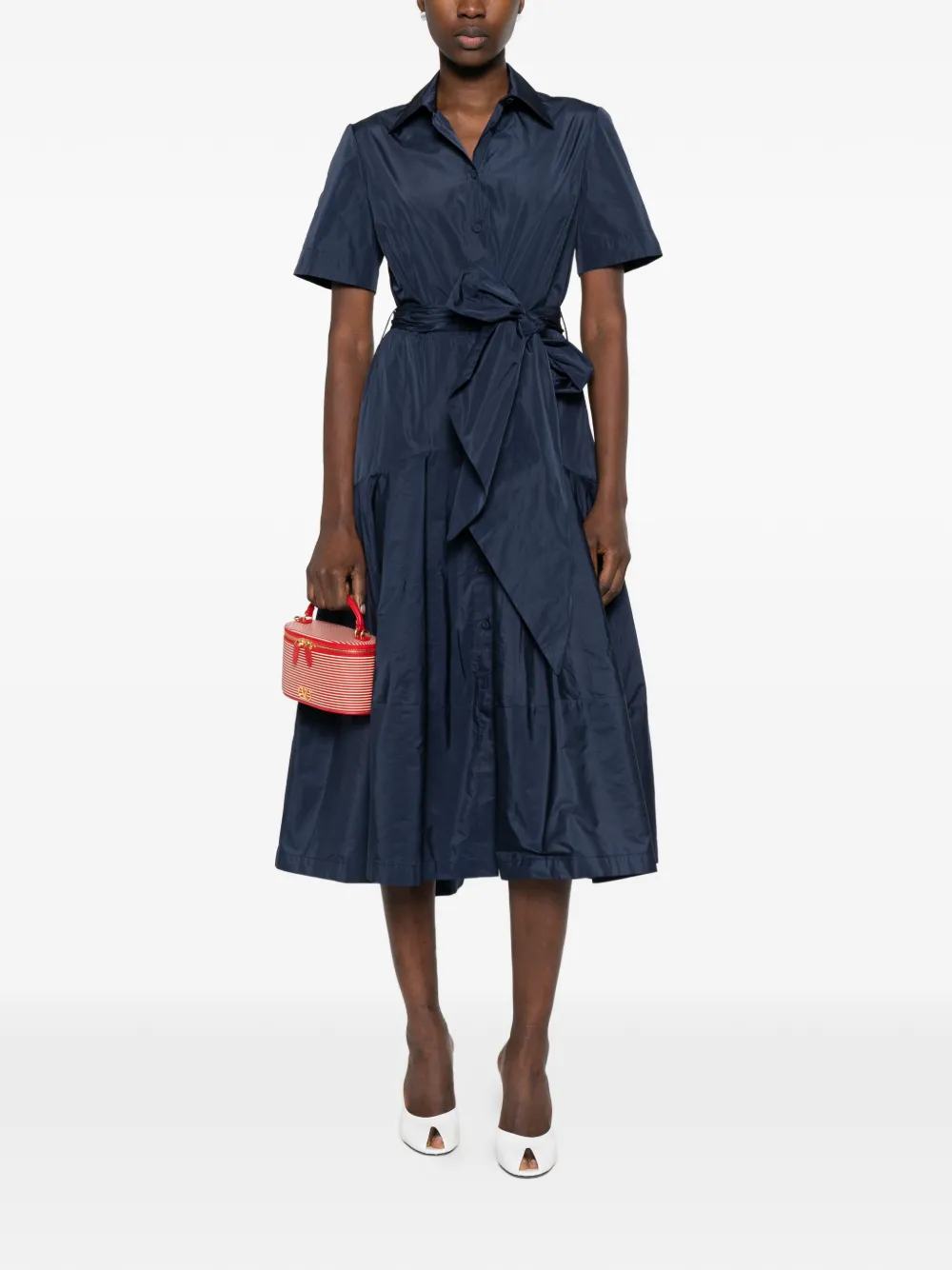 Belt Shirt Dress
