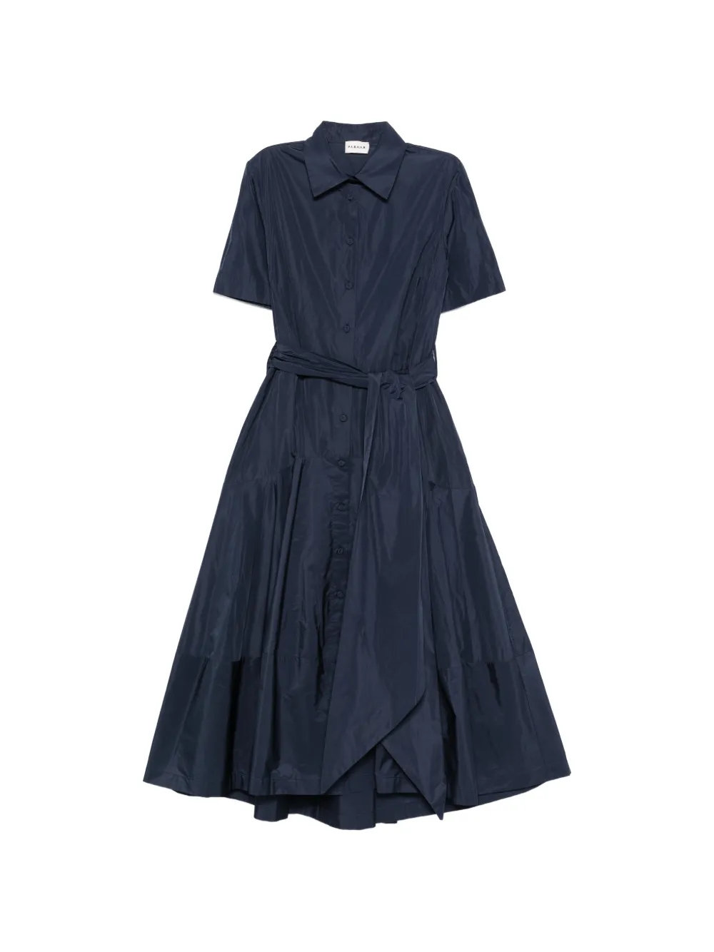 P.A.R.O.S.H. belt shirt dress - Blu