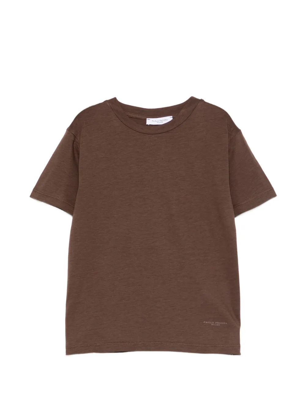 Paolo Pecora Kids crew-neck T-shirt - Marrone