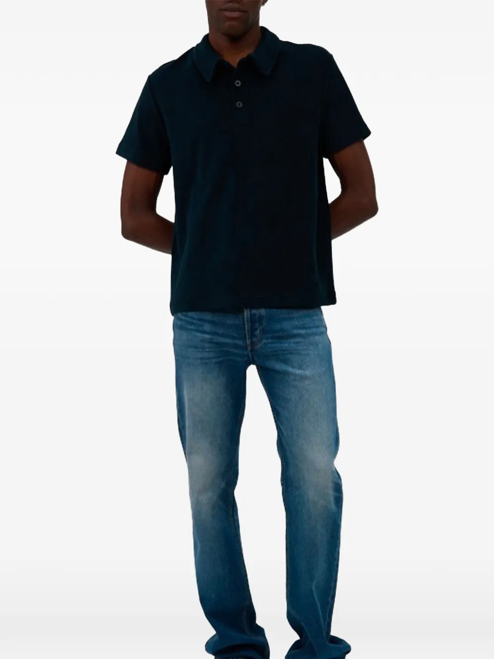 A.P.C. Julian short-sleeves polo shirt – Blue