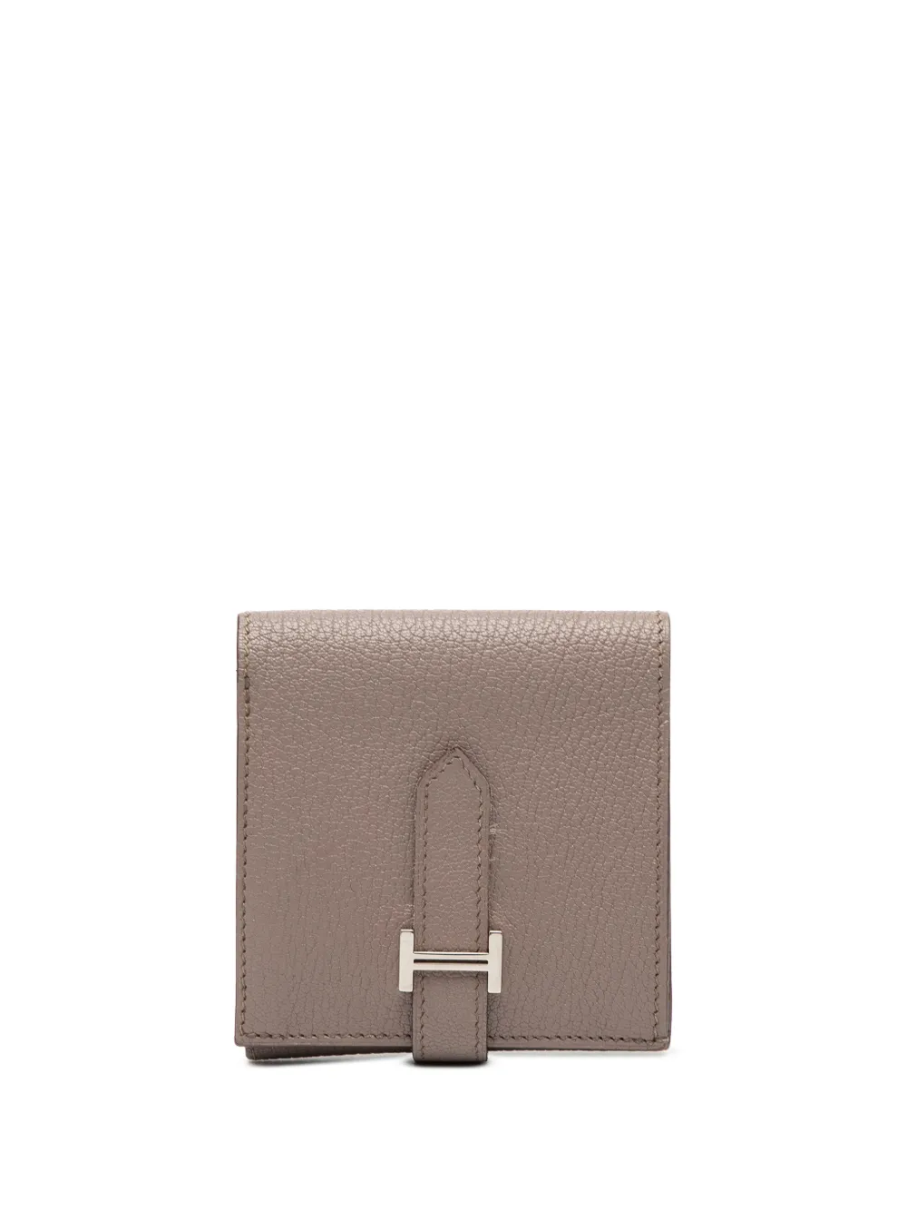 Hermès Pre-Owned Portafoglio compatto Bearn in pelle Epsom 2008 - Marrone