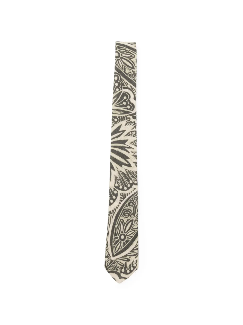 Paolo Pecora Kids floral tie - Verde