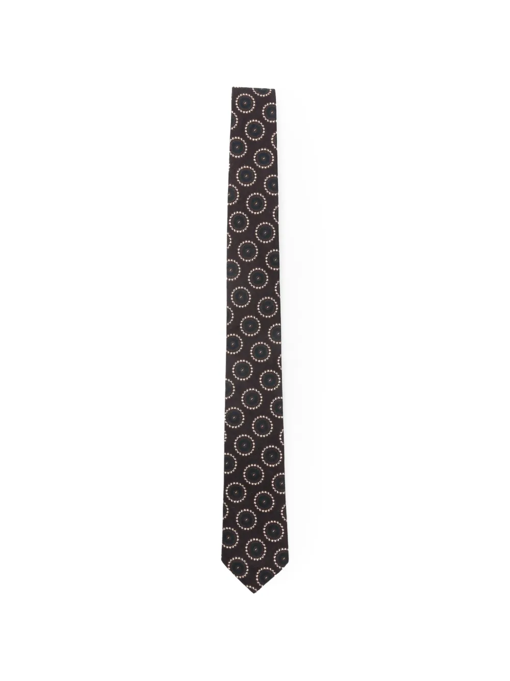 Paolo Pecora Kids patterned tie - Marrone