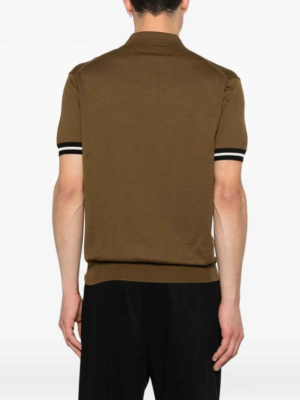 TOM FORD Poloshirt met korte mouwen Groen