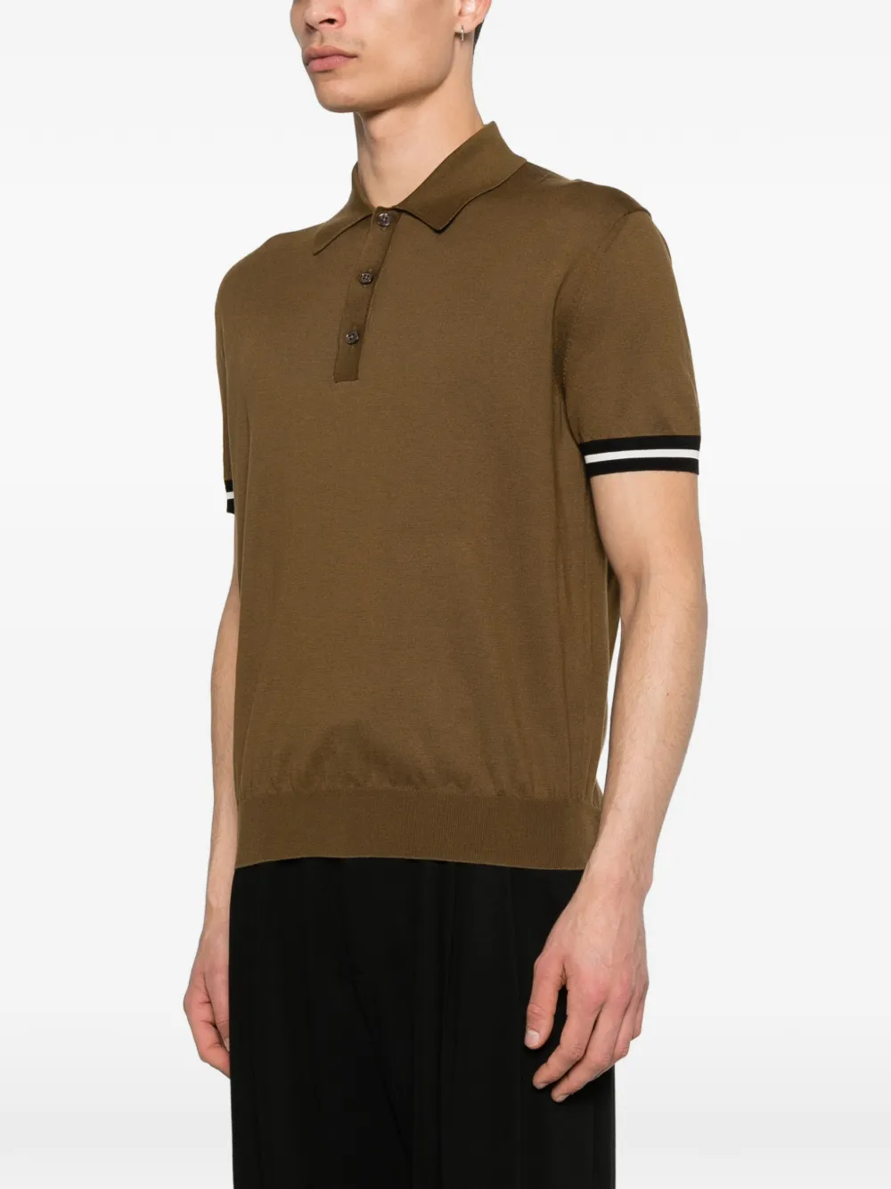 TOM FORD Poloshirt met korte mouwen Groen