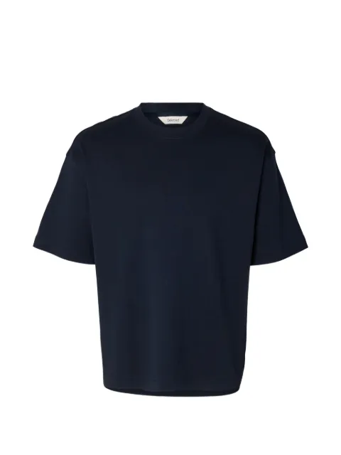 SELECTED crew-neck T-shirt