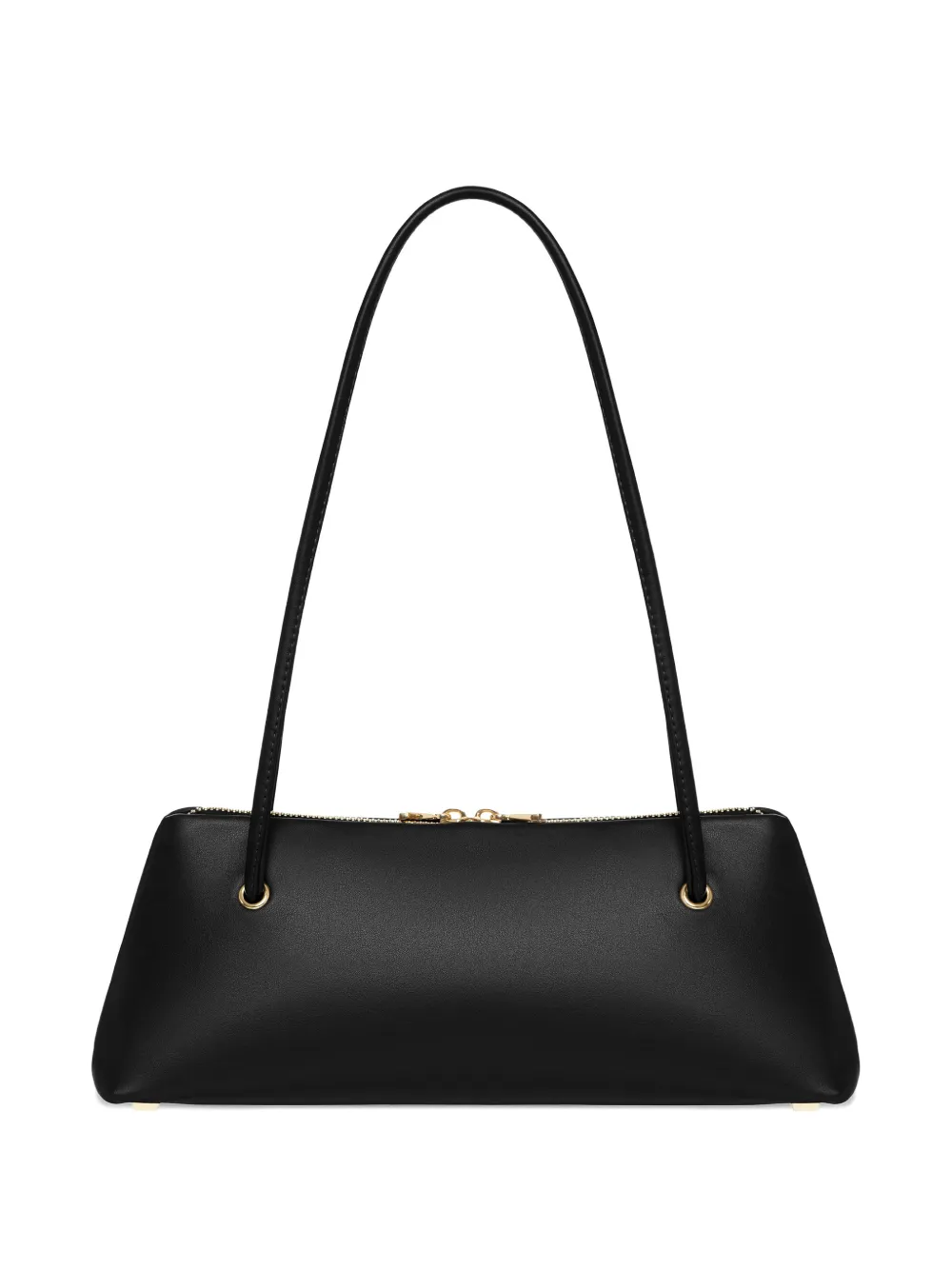 0711 Leslie zip shoulder bag - Nero
