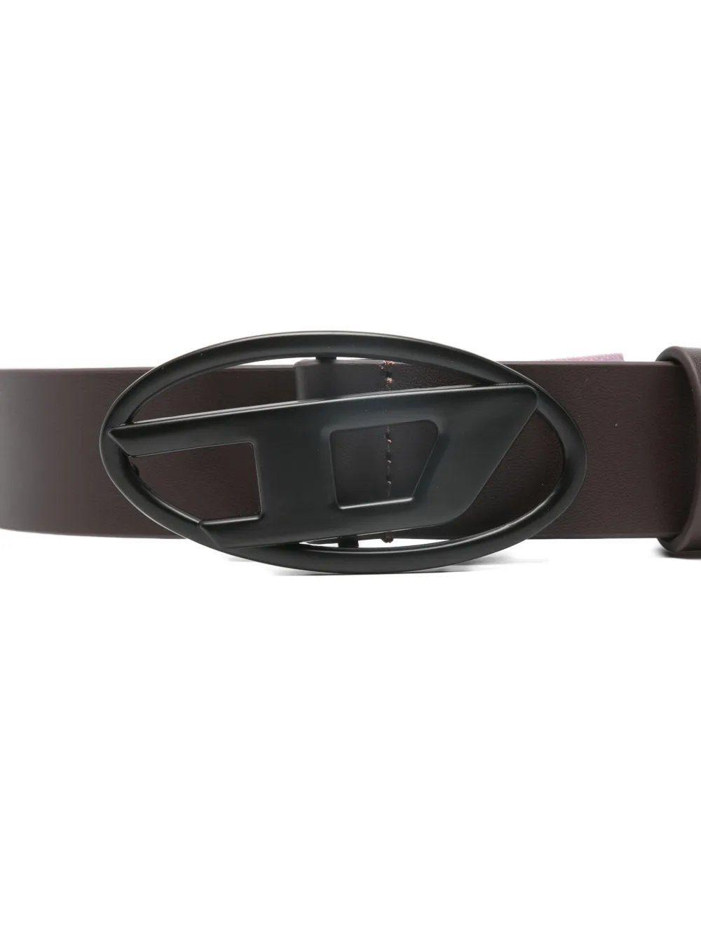  Diesel Kids Oval-logo Buckle Belt - Brown 
