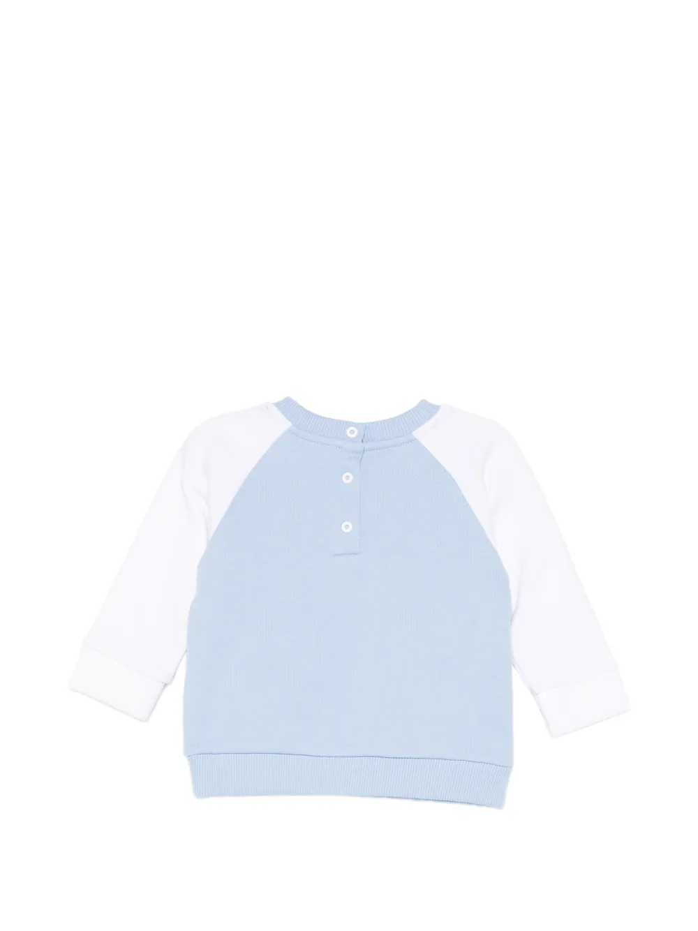  Balmain Kids Graphic Sweatshirt - Blue 