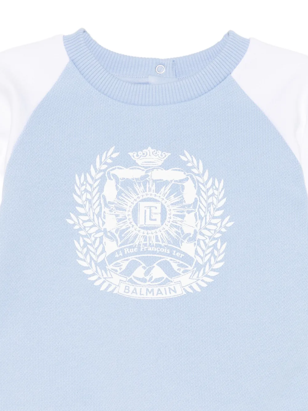  Balmain Kids Graphic Sweatshirt - Blue 