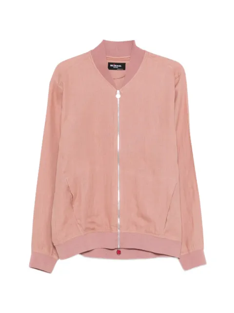Kiton zip-fastening bomber jacket